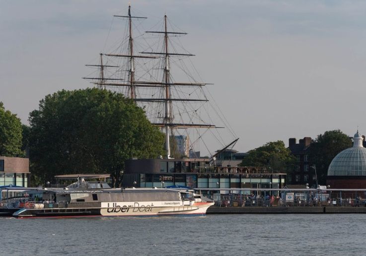 Battello da Londra a Greenwich