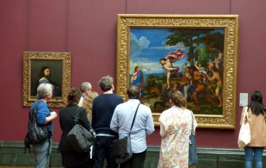 Tour privato della National Gallery con guida italiana: i capolavori