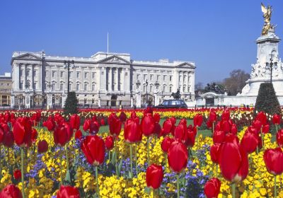 Vista esterna del Palazzo reale a Londra