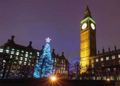 Londra Bus turistico Natale