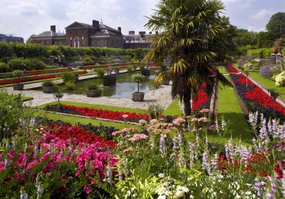 I bellissimi giardini Sunken Garden  a Kensington Palace